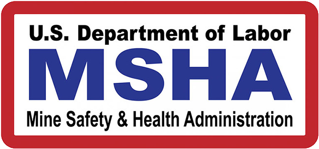 Logo de la certificación Mine Safety & Health Administration